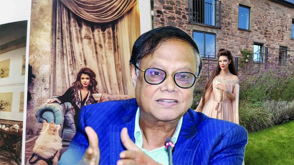 দুবাইয়ে আহসান মনসুর ও তার মেয়ের বিলাসবহুল ফ্ল্যাট