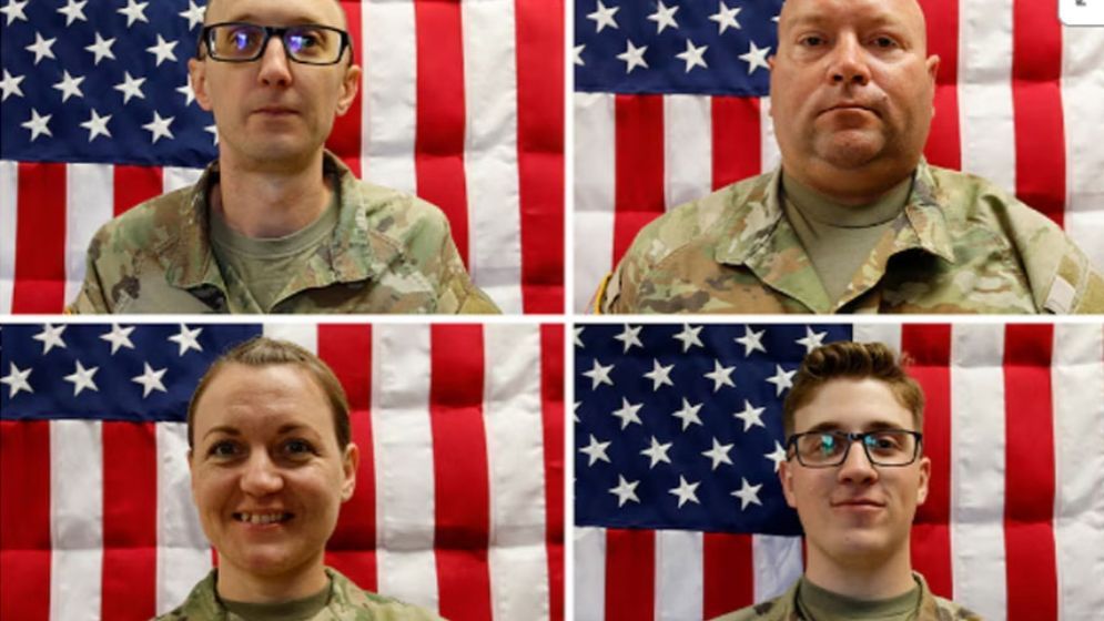 নিহত ৪ সেনার পরিচয় প্রকাশ করল যুক্তরাষ্ট্র