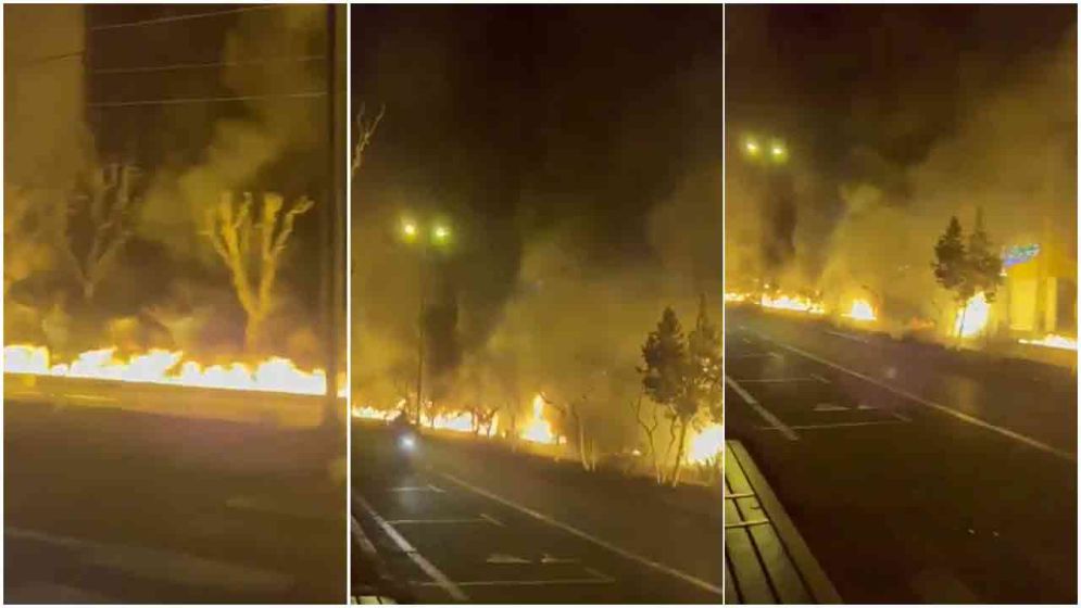 ইসরায়েলের হামলায় তেহরানের রাস্তায় আগুনের নদী