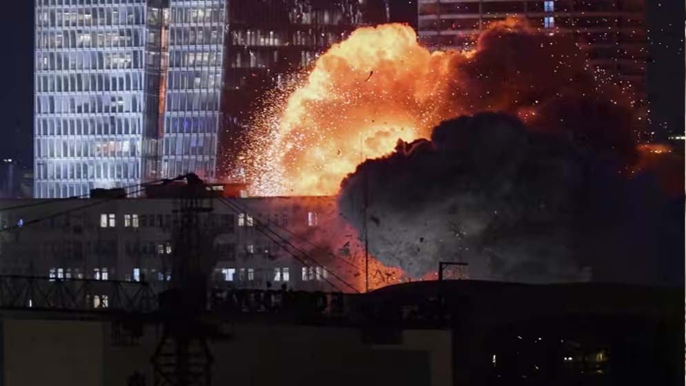 এবার ইসরাইলের পুলিশ সদর দপ্তরে ড্রোন হামলা করল ইরান