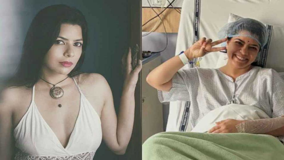 স্তন ক্যান্সারে আক্রান্ত, কান্নায় ভেঙে পড়েন অভিনেত্রী