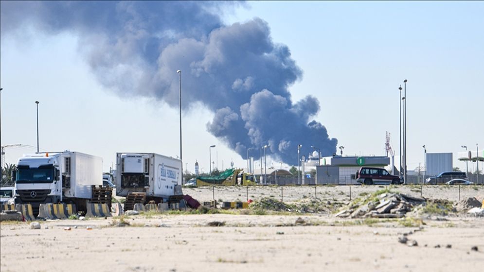 কুয়েতে তেল কমপ্লেক্সে ড্রোন হামলায় আগুন