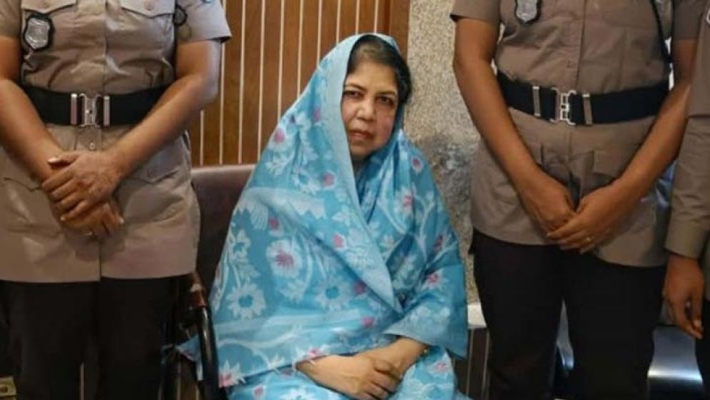 সাবেক স্পিকার শিরীন শারমিন চৌধুরী আটক