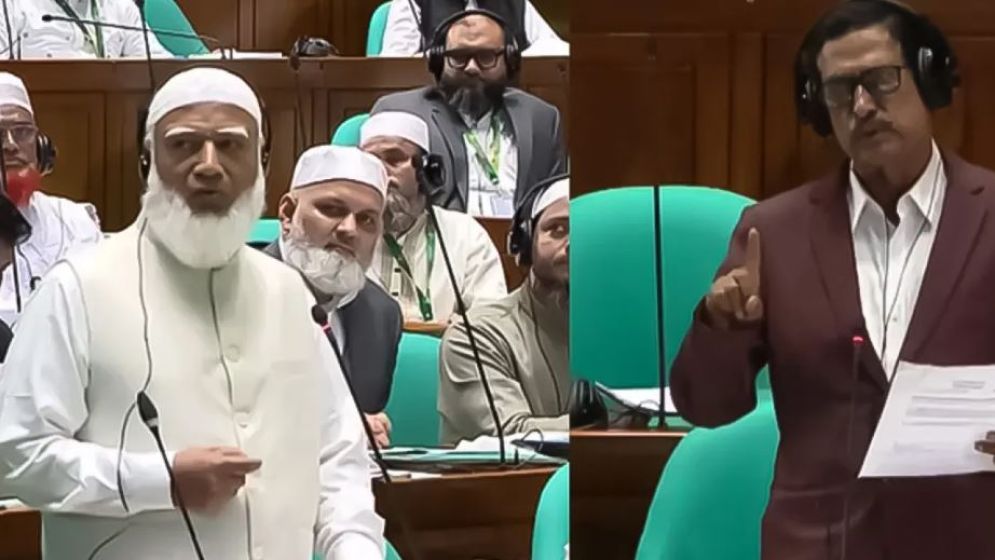রাজাকার নিয়ে কথা বলায় সংসদে উত্তেজনা