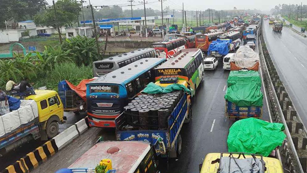 ঈদযাত্রায় যানজটের ৯৪ স্পট চিহ্নিত