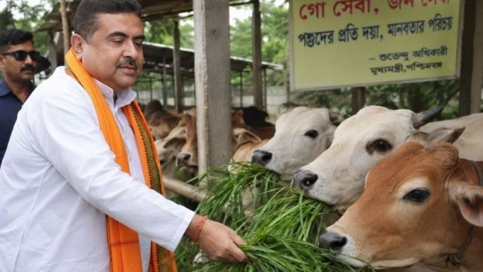 পশ্চিমবঙ্গে গরুসহ সব ধরনের পশু জবাই নিষিদ্ধ করলো বিজেপি