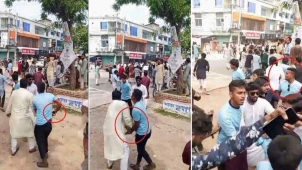ভাইরাল সেই যুবকের হাতে অস্ত্র নাকি আগ্নেয়াস্ত্র? যা জানা গেল