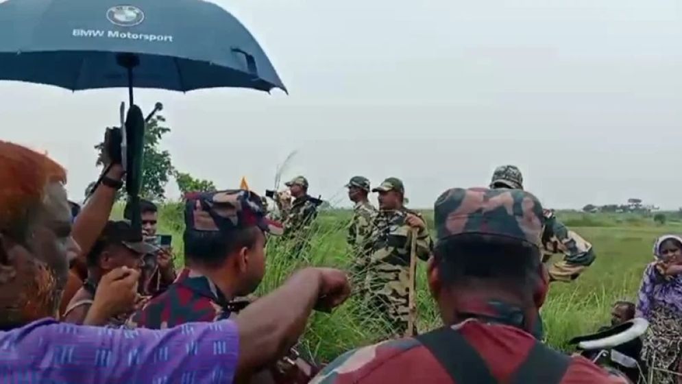 সীমান্তে মুখোমুখি বিজিবি-বিএসএফ