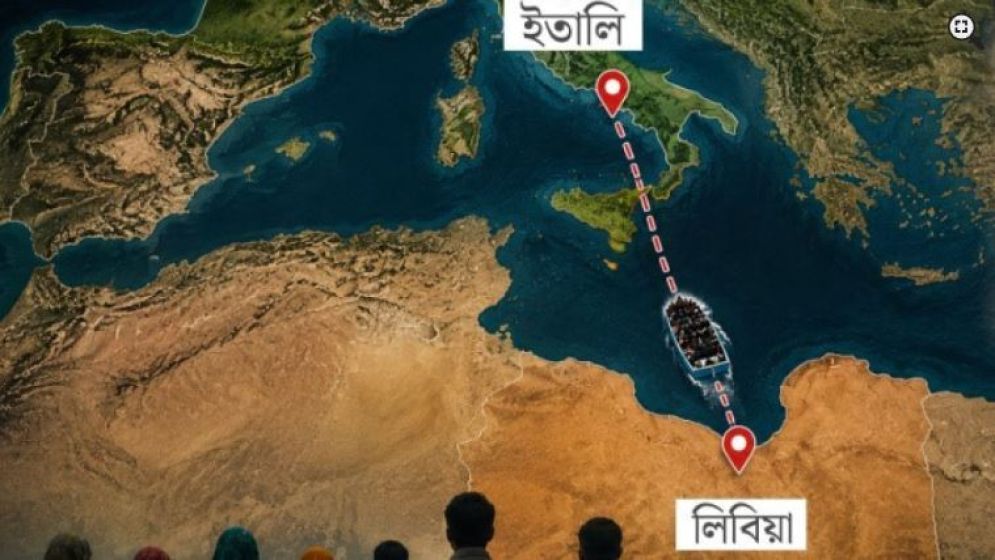 অবৈধ পথে ইতালিযাত্রা : দীর্ঘশ্বাস-দেনার দায় নিয়ে ফেরার গল্প