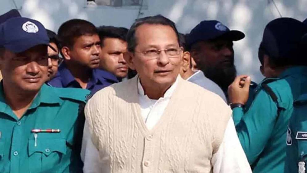 মানবতাবিরোধী অপরাধের মামলায় ইনুর ১০ বছরের কারাদণ্ড