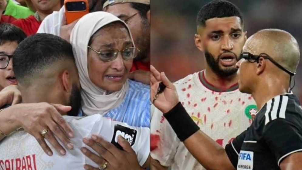 রক্ত ঝরিয়েও থামেননি, জয়সূচক গোলের পর মায়ের বুকে সাইবারি