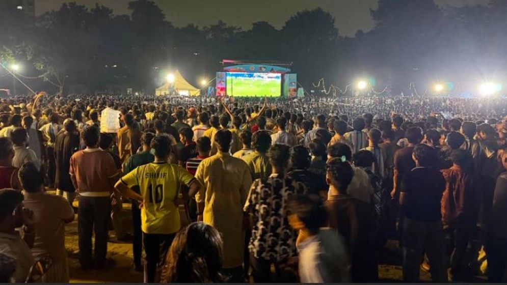 রাজধানীতে যেসব স্থানে বড় পর্দায় দেখাযাবে আর্জেন্টিনা-স্পেন ফাইনাল