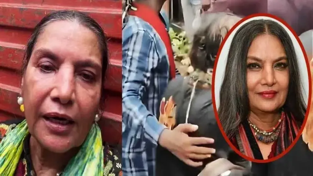 দিল্লির আন্দোলনে গিয়ে অসুস্থ হয়ে পড়েছেন শাবানা