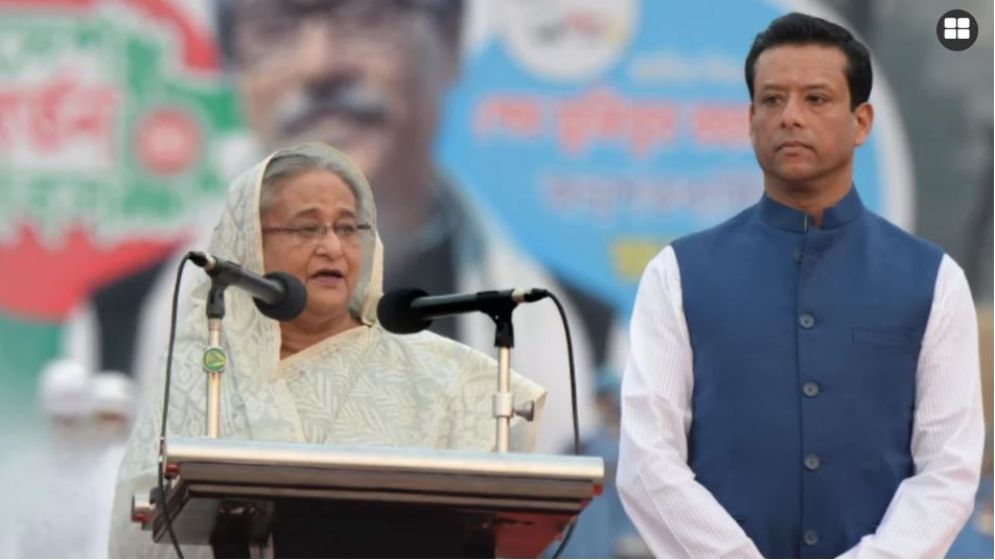 শেখ হাসিনার সঙ্গে সংবাদ সম্মেলনে থাকছেন সজীব ওয়াজেদ জয়