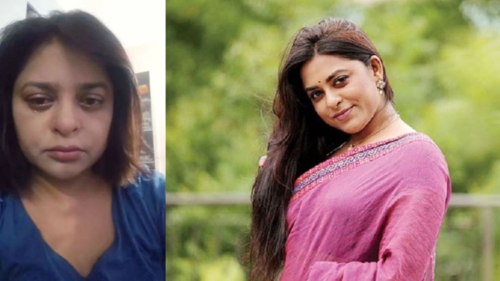 বাংলাদেশে জন্ম নিয়ে ভুল করেছি— লাইভে কান্নায় ভেঙে পড়লেন অভিনেত্রী