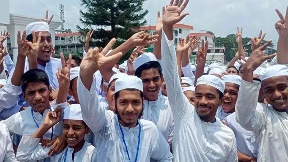 দাখিলে পাশের হার ৫৫.৪৯ শতাংশ, জিপিএ-৫ পেল ৬ হাজার ১৭৬ জন