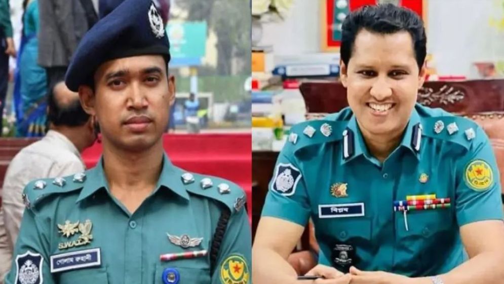 চাকরি গেল রাব্বানীর ভাই রুহানী-বিপ্লব কুমারসহ ৬পুলিশ কর্মকর্তার