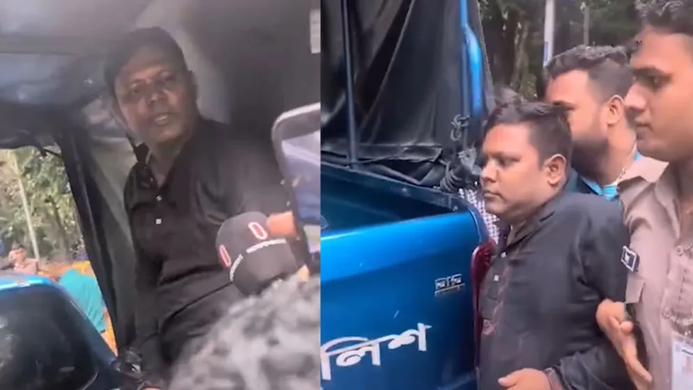 ৩২ নম্বরে ফুল দিতে এসে আটক যুবক, জানা গেল পরিচয়