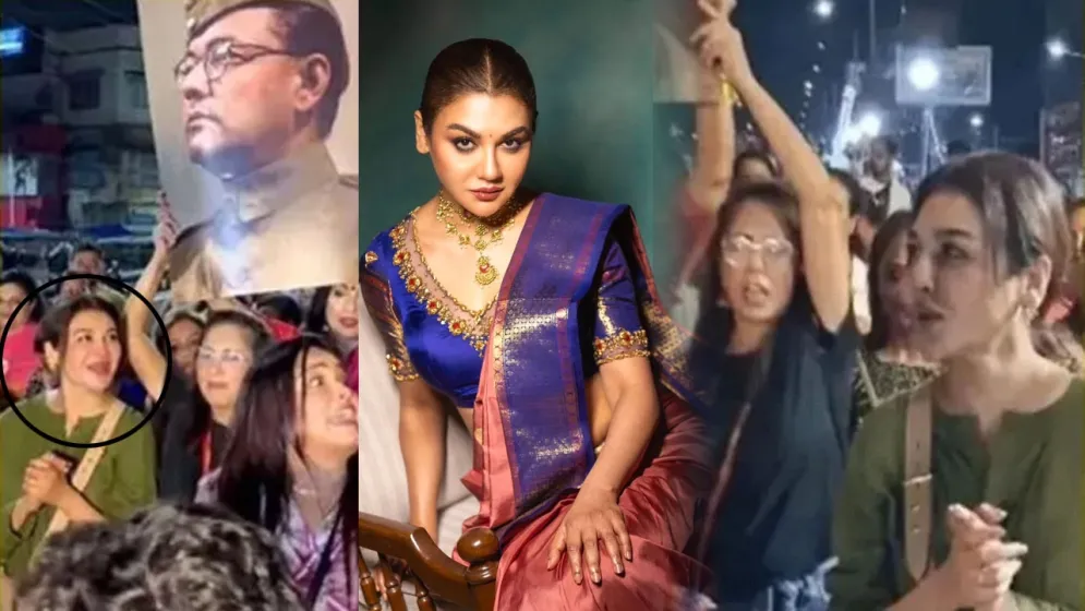কলকাতায় মিছিলে নেমে তোপের মুখে জয়া আহসান