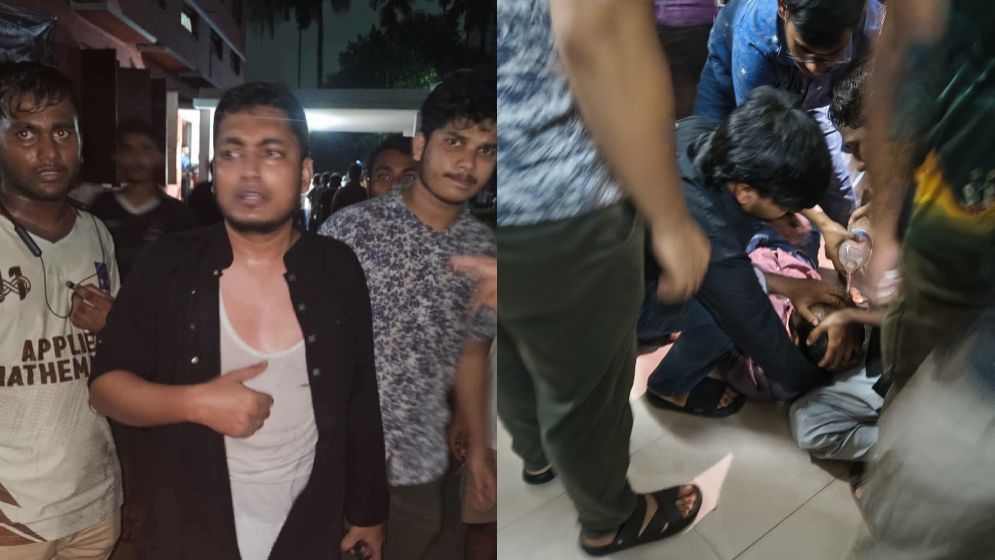 ঢাবিতে হল প্রাধ্যক্ষকে উদ্ধার ঘিরে সংঘর্ষ, ভিপি-জিএসসহ আহত ৬