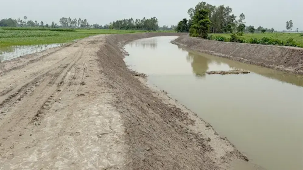 খাল পুনঃখনন শেষে রাষ্ট্রীয় কোষাগারে ফেরত গেল ৬৮ লাখ টাকা