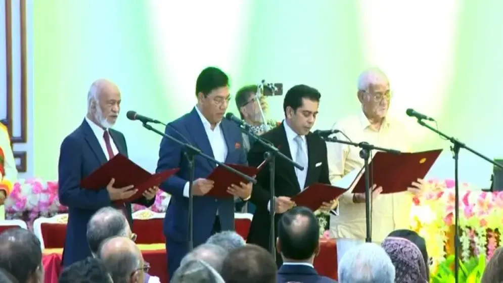 শপথ নিলেন নতুন ৪ মন্ত্রী ও ২ প্রতিমন্ত্রী