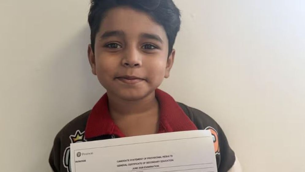 সাত বছরেই জিসিএসই গণিতে এ গ্রেড : লন্ডনের বিস্ময় বালকের সাফল্য