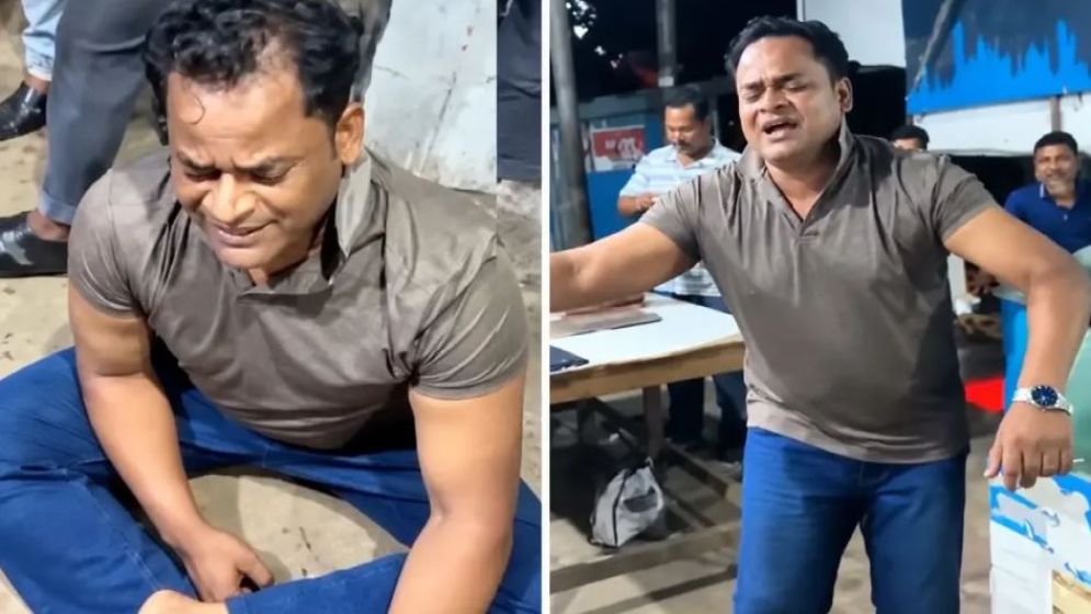 স্ত্রী মেরেছেন তাই মদ পান, ভিডিও ভাইরালের পর এসআই প্রত্যাহার
