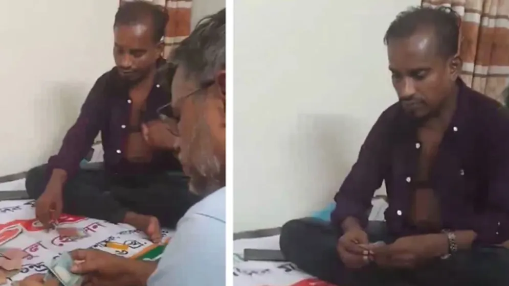 জুয়ার আসরে বিএনপি নেতা ও হিসাবরক্ষকের ভিডিও ভাইরাল
