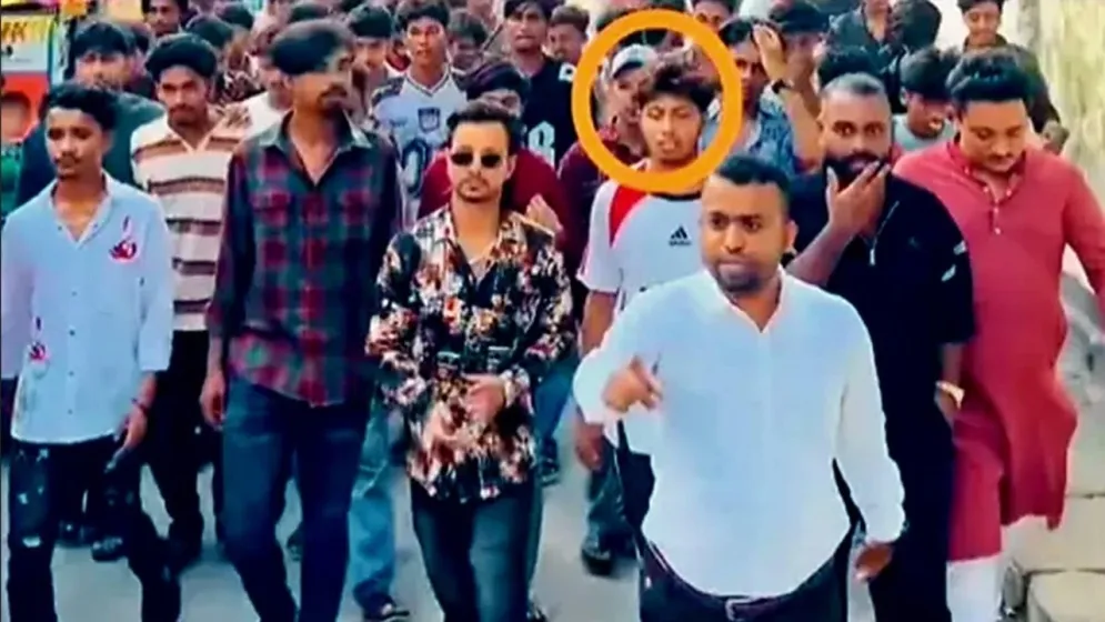 কুমিল্লায় ছাত্রদলের মিছিলে ‘কিশোর গ্যাং’ প্রধানের উপস্থিতির ছবি ভাইরাল
