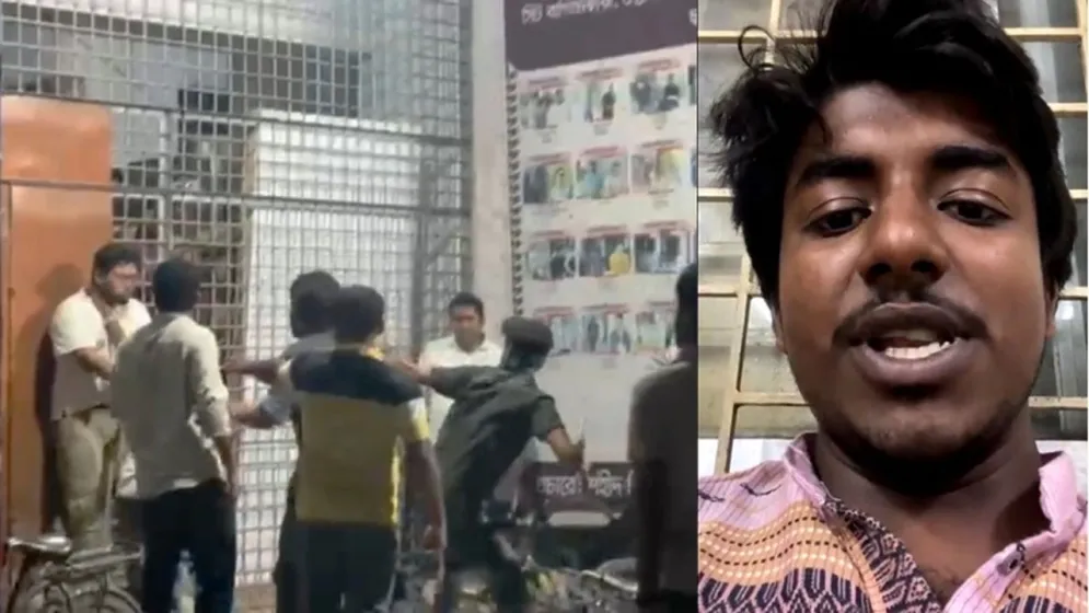 রাবিতে হামলার বিবরণ দিয়ে সাংবাদিকের ভিডিওবার্তা