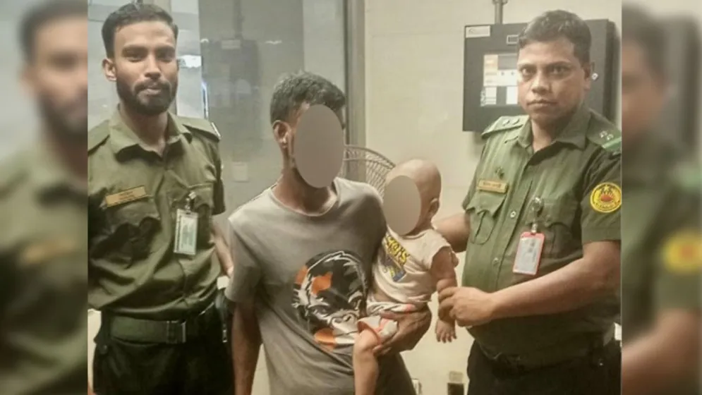 সচিবালয় মেট্রোস্টেশন থেকে ৯ মাসের শিশু উদ্ধার, আটক অপহরণকারী