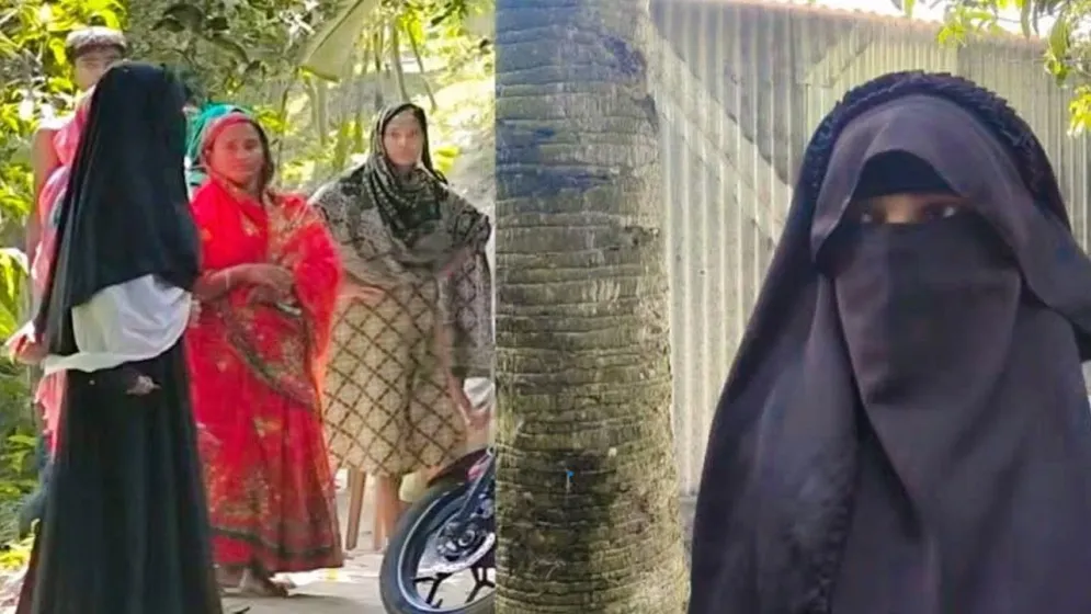 রায়গঞ্জে বিয়ের দাবিতে প্রেমিকের বাড়ির সামনে তরুণীর অনশন
